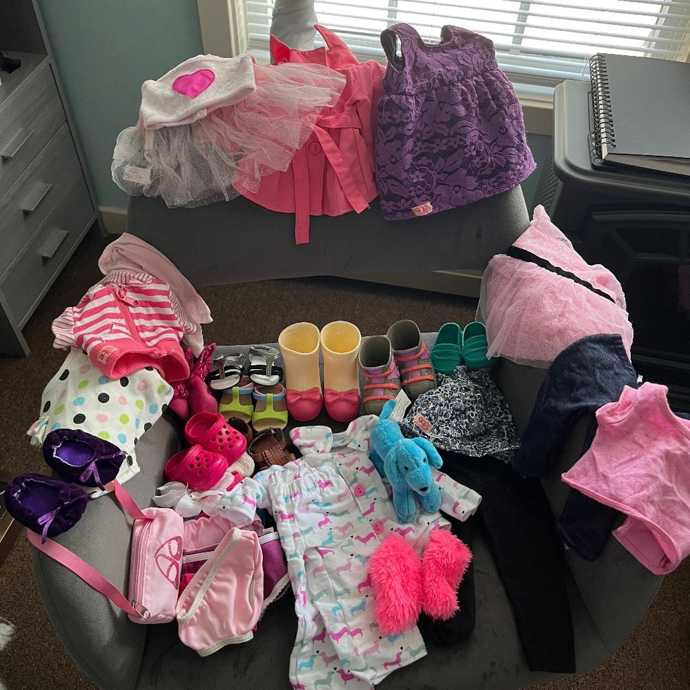American Girl clothing Lot